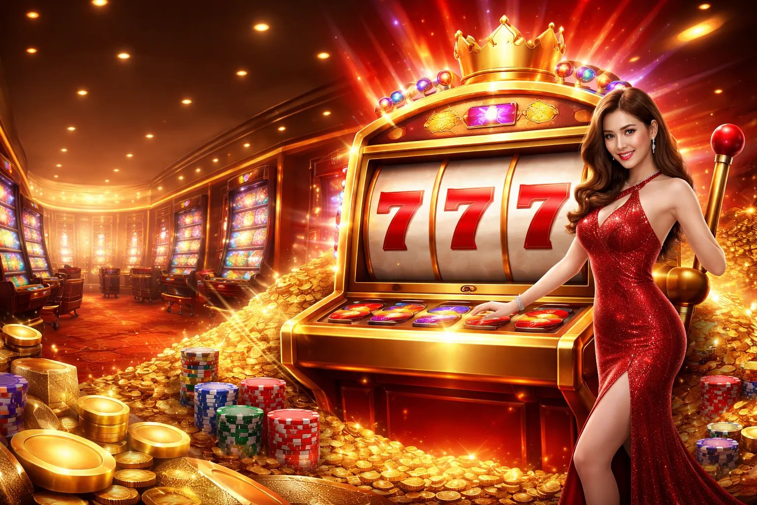 Hình ảnh chính trò chơi Slot và Điện Tử tại tải xin88